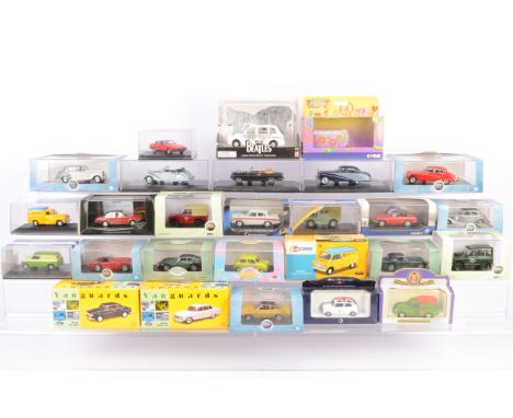 Modern Diecast and Resin Vehicles, a boxed/cased collection of postwar and modern British private and commercial vehicles, 1: