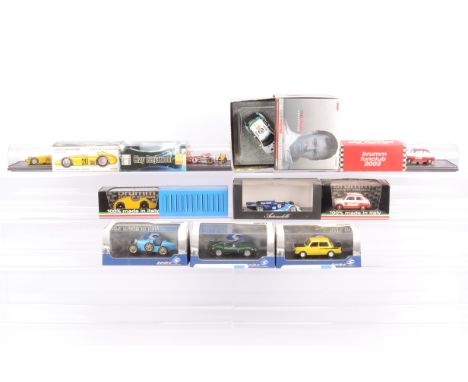 Modern Diecast and Resin Competition Vehicles, boxed or cased 1:43 scale or similar, pre war up to modern vehicles, includes 