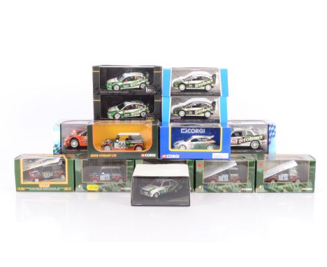 Corgi P J Rally Models and Other Eddie Stobart Rally Models, all boxed or cased comprises, limited edition CC82204 2001 MSA R