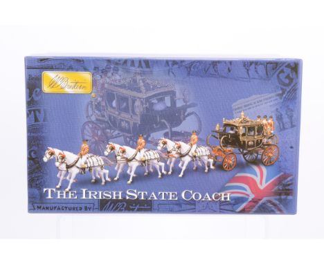 Modern Britain's The Irish State Coach, 00254, boxed (with outer boxes) as new unassembled with packaged contents, figures an