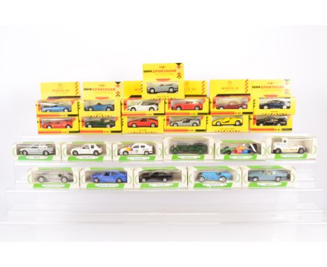 Corgi Mobil Collection and Shell Classic Sports Car, a boxed collection of vintage and modern private and competition cars 1: