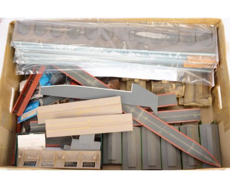 N Gauge Accessories by Merkur Peco and others  including Arches Platforms Engine Sheds Plaster Buildings and Controllers, Mer