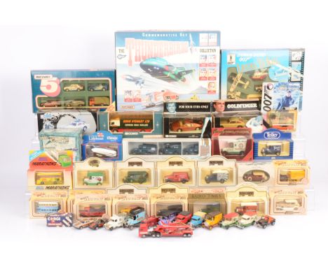 Modern Diecast Vehicles, In various scales vintage and modern, private, commercial and models from TV and Film, boxed example