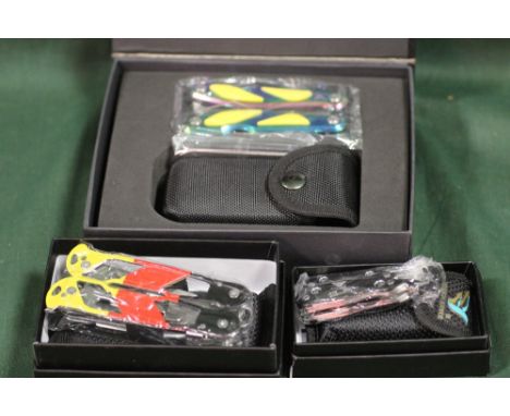 THREE BOXED MILLION SOURCE POCKET TOOLS