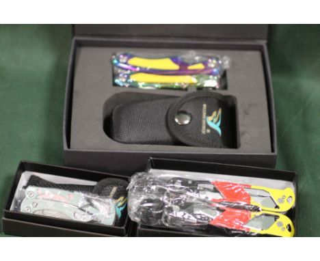 THREE BOXED MILLION SOURCE POCKET TOOLS