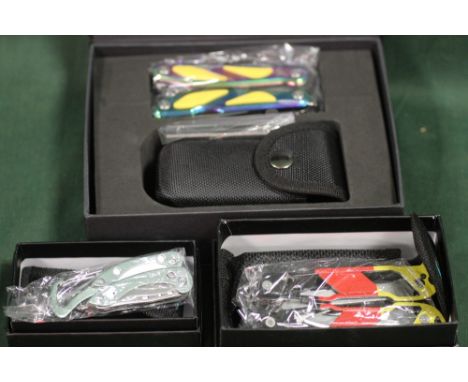 THREE BOXED MILLION SOURCE POCKET TOOLS