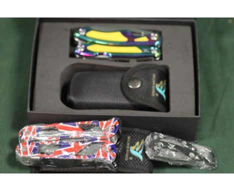 THREE BOXED MILLION SOURCE POCKET TOOLS 