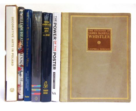 [ART]  Dodgson, Campbell. The Etchings of James McNeill Whistler, edited by Geoffrey Holme, The Studio, London, 1922, quarter