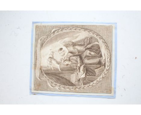 Late 18th century Fine and Large pictorial ticket for "A Special Handel Concert" performed in Westminster Abby 1791, an attra