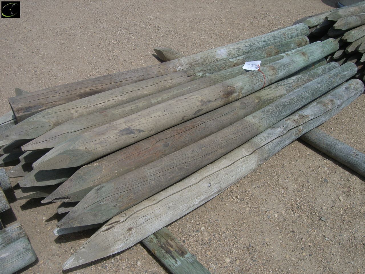 20 TREATED POSTS 8 FT