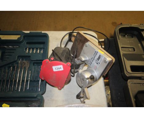 An electric chainsaw sharpener named to Coopers