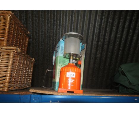 A Plein Air camping lamp / heater 