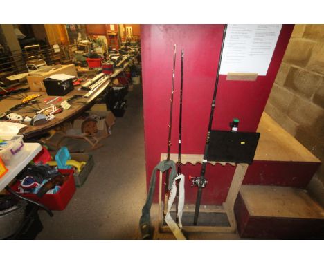 A two piece vintage fly fishing rod