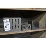 LOT OF ANGLE BLOCKS & V-BLOCKS