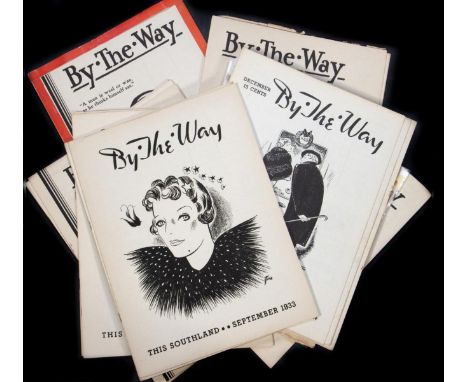 "By-the Way" A New Yorker style "About the Town" format published monthly. Sixteen editions, May 1932-April 1934. together wi