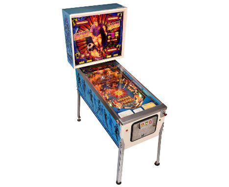 1982 Soccer Kings Pinball Machine by Zaccaria, Bologna, Italy. Design by Lorenzo Rimondini, for 4 players, Solid State Electr