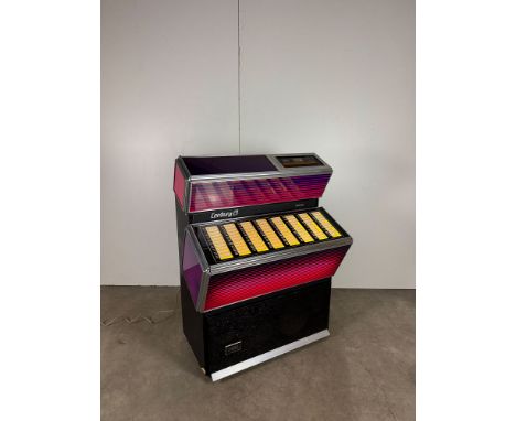 NSM Century 21 Jukebox. Working condition untested. Dimensions (H x W x D): 135 x 101 x 64 cm. Location: The Netherlands, Til