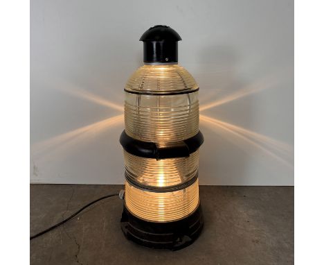 Skyscraper Airplane Warning Light. Dimensions (H x W x D): 84 x 40 x 40 cm. Location: The Netherlands.