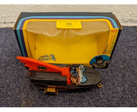 Corgi Toys 107 Batman Batboat in the original boxLocation:If there is no condition report, please request.