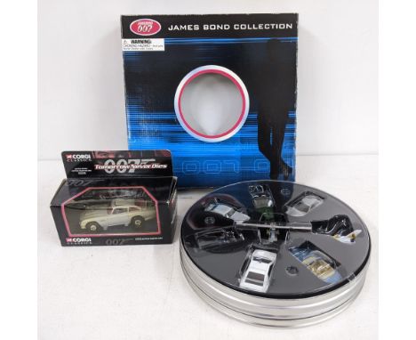 A Corgi 007 James Bond collection, looks unused, to include a TY95701 Lotus Underwater, TY95601 Rolls Royce, TY95301 Aston Ma