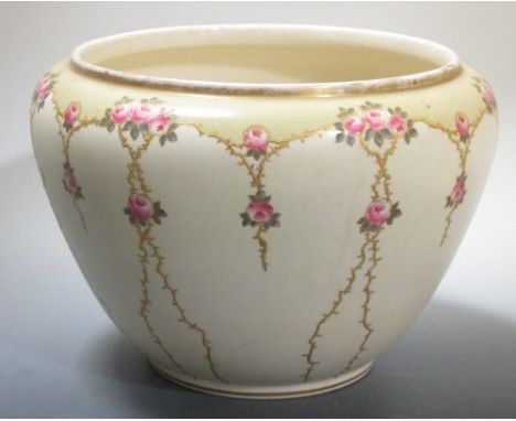 An early 20th century Gibson's planter together with a Copeland and Garrett planter  
