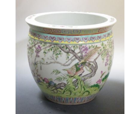 A Chinese famille rose planter 30.5cm  