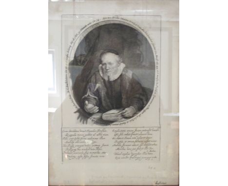 Armand Durant (French, 1831-1905) after Rembrandt Harmensz. van Rijn  Portrait of the Amsterdam preacher Jan Cornelis Sylvius