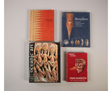 Four books concerning Indonesian and Oceanian art. [4]