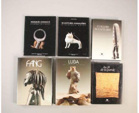 A collection ten books concerning African tribal art, All editions of Musée Dapper. [10]