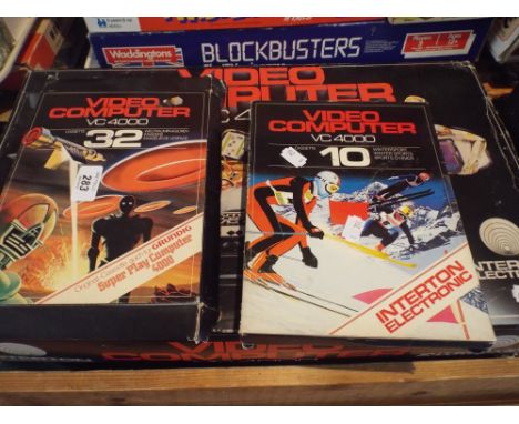 A Vintage Interton Electronic Computer Console with Games