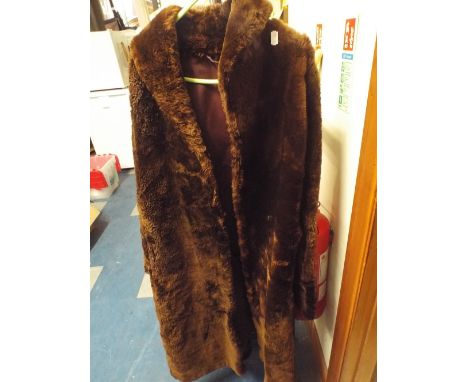A Faux Fur Coat and a Sheep Skin Coat