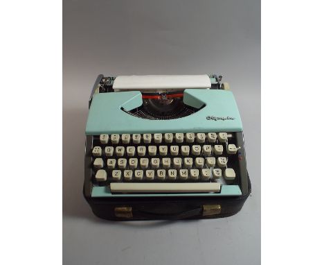 A Vintage Portable Olympia Typewriter 