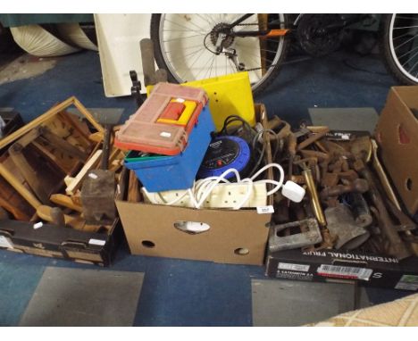 Four Boxes of Various Tools
