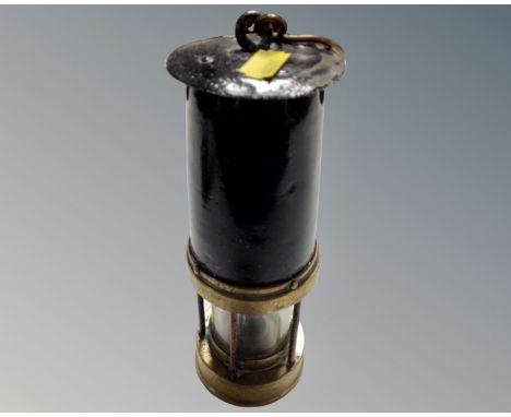 A Patterson &amp; Company type A3 miner's lamp