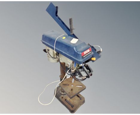 A Ryobi five speed bench drill press (Af)