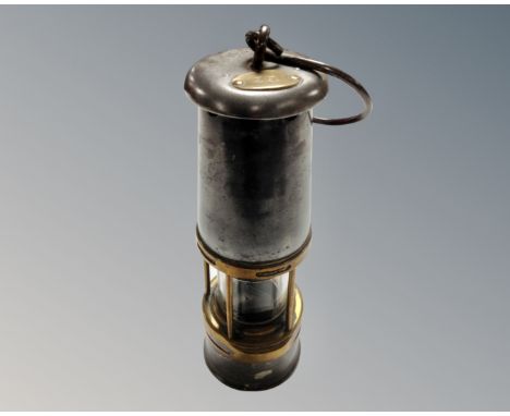 A Wolf Safety Lamp Company miner's lamp no. 7 