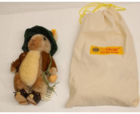 Steiff Benjamin Bunny in original cloth bag, H30cm