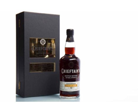 CARSEBRIDGE 1960 CHIEFTAIN'S AGED 42 YEARS
Single Grain Scotch Whisky. Distilled 29th February 1960, matured in Oloroso Sherr