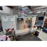 2000 HAAS VF-4 CNC VERTICAL MACHINING CENTER, HAAS CNC CONTROL, XYZ TRAVELS: 50" X 20" X 25", 52"