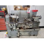 CADILLAC 1422 GAP BED ENGINE LATHE, TOOL POST, TAILSTOCK, STEADY REST, 5C COLLET CHUCK, PLUS 8"