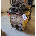 ESAB HELIARC 352 AC/DC WELDING POWER SOURCE, STOCK NO. 36210, S/N TE-1751030, NEEDS REPAIR