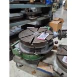 TROYKE 15" HORIZONTAL/VERTICAL ROTARY TABLE, MODEL U-15, S/N 340824