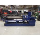 SESCO POWER SLIP ROLL, MODEL 3828, 7-1/2 HP, 7" DIA. ROLLS X 72", W/ CABLE SAFETY SYSTEM