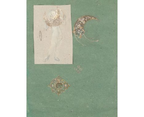 Lila de Nobili (1916-2002)/An attendant on a Fairy in the Prologue/a costume design for 'The Sleeping Beauty', Royal Opera Ho
