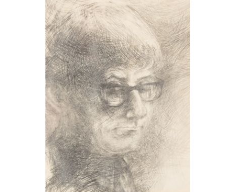 Astrid Zydower (1930-2005)/Sir Roy Strong, 1965/typed label verso/pencil, 27cm x 21cm/Note: The earliest portrait by an artis