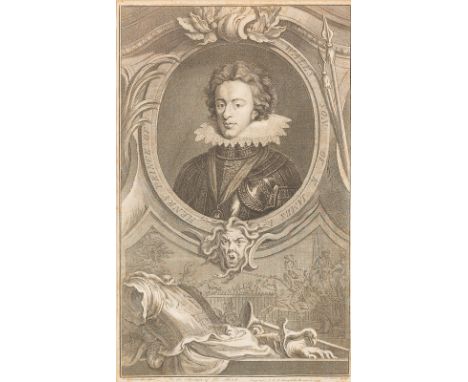 Jacobus Houvraken (Dutch 1698-1780) after Isaac Oliver/Henry Prince of Wales/engraving, 37cm x 23cm and a full length portrai