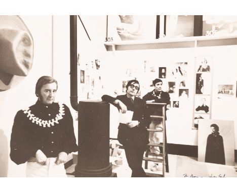 Sir Cecil Beaton (1904-1980)/Richard Buckle, the ballet critic, Sir Roy Strong and behind him Joe Predera, Buckle's assistant