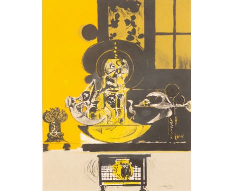 Graham Sutherland, OM (1903-1980)/'La Tour des Oiseaux'/1976/signed in pencil and numbered XXXIV/L, printed by Mourlot, Paris