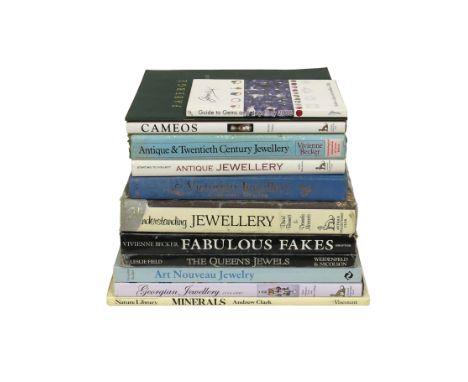 A collection of twelve jewellery reference books, including: Becker, V., Antique and Twentieth Century Jewellery: A Guide for