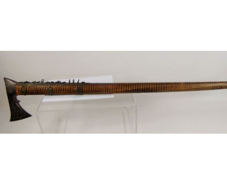 A Polish Antique 'Goral Highlander' Ciupaga (Axe), approx 86 cms